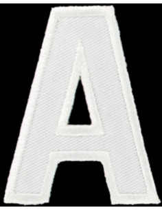 Bügelbild Buchstabe A