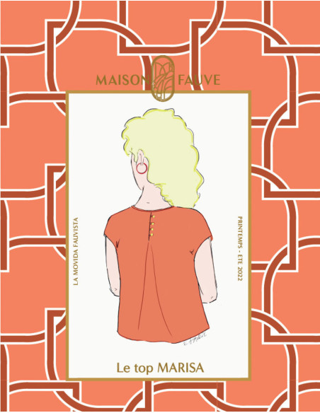 Top-Schnittmuster Marisa - Maison Fauve