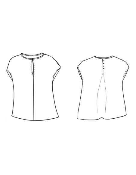 Top-Schnittmuster Marisa - Maison Fauve