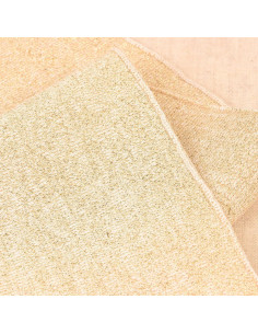 Bündchen an Handgelenken und Taille - Ecru und Gold
