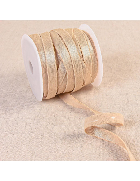 Rutschfestes Satinband - Beige