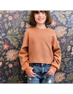Vancouver Kinder-Kurzes Sweatshirt-Muster - Ikatee