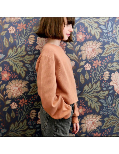 Vancouver Kinder-Kurzes Sweatshirt-Muster - Ikatee