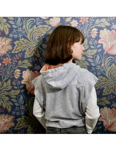 Vancouver Kinder-Kurzes Sweatshirt-Muster - Ikatee