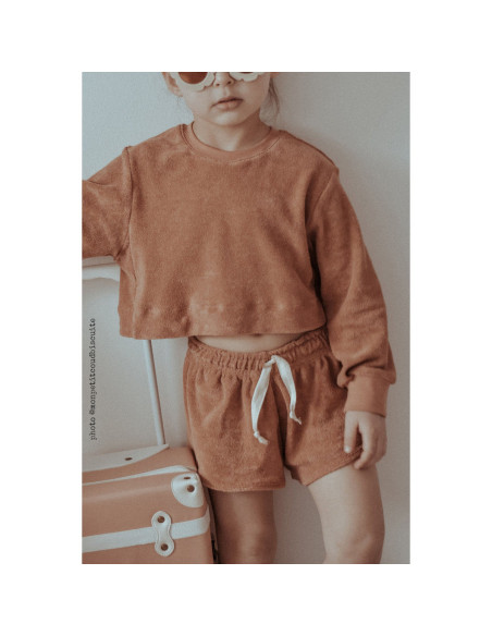 Vancouver Kinder-Kurzes Sweatshirt-Muster - Ikatee