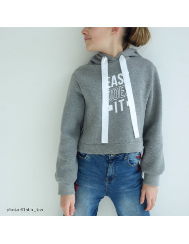Vancouver Kinder-Kurzes Sweatshirt-Muster - Ikatee