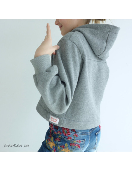 Vancouver Kinder-Kurzes Sweatshirt-Muster - Ikatee