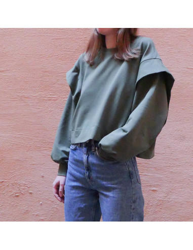 Kurzer Sweatshirt-Schnitt Vancouver - Ikatee