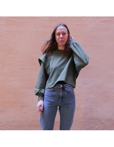 Kurzer Sweatshirt-Schnitt Vancouver - Ikatee