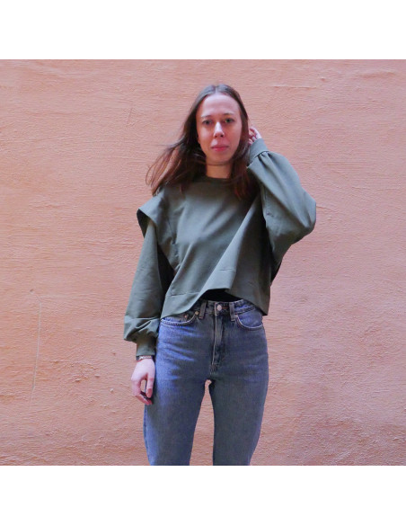 Kurzer Sweatshirt-Schnitt Vancouver - Ikatee