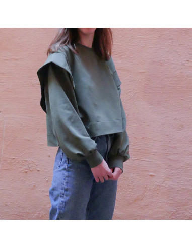 Kurzer Sweatshirt-Schnitt Vancouver - Ikatee