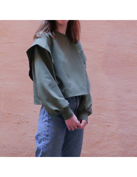 Kurzer Sweatshirt-Schnitt Vancouver - Ikatee