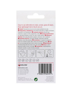 VELCRO® Marken selbstklebende Klettquadrate 25mm x 24 weiß 2