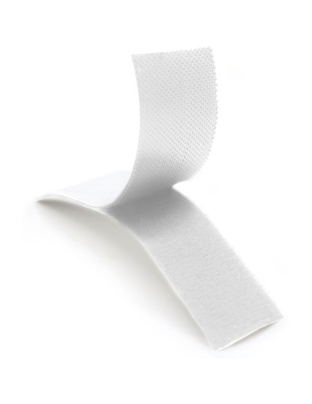 VELCRO® Marke Sleek & Thin Textilkleber 19mm x 60cm Weiß