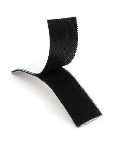 VELCRO® Marke Sleek & Thin Textilkleber 19mm x 60cm Schwarz