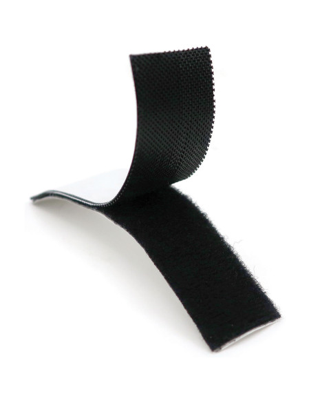 VELCRO® Marke Sleek & Thin Textilkleber 19mm x 60cm Schwarz