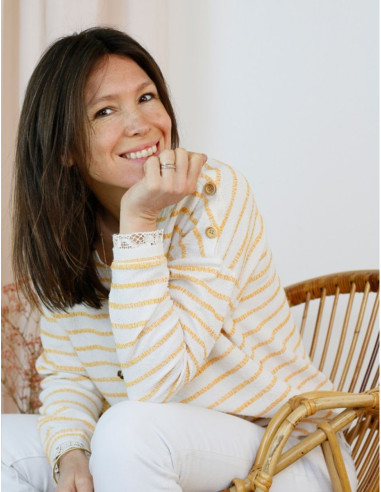 Sweatshirt-Schnittmuster, Pullover Horizon - Atelier Scämmit