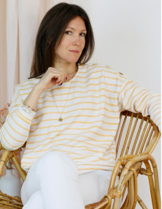 Sweatshirt-Schnittmuster, Pullover Horizon - Atelier Scämmit 2
