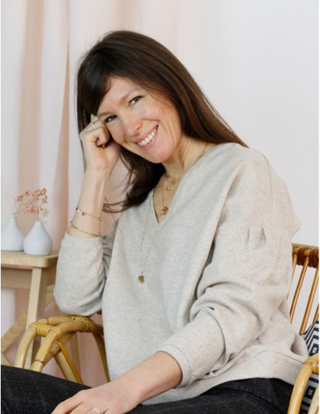 Sweatshirt-Schnittmuster, Pullover Horizon - Atelier Scämmit