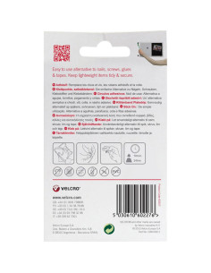 VELCRO® Marken selbstklebende Klettpunkte 16mm x 16 weiß 2