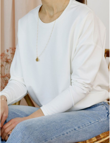 Sweatshirt-Schnittmuster, Pullover Horizon - Atelier Scämmit