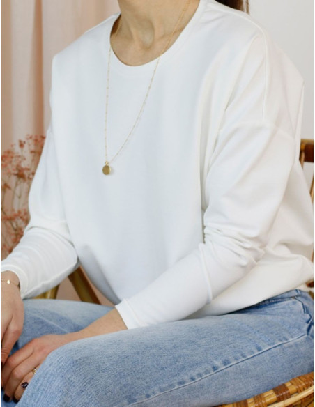 Sweatshirt-Schnittmuster, Pullover Horizon - Atelier Scämmit