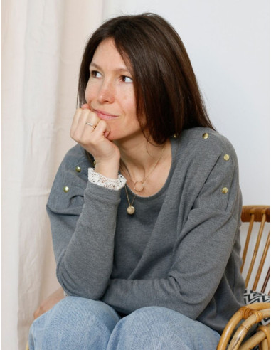 Sweatshirt-Schnittmuster, Pullover Horizon - Atelier Scämmit