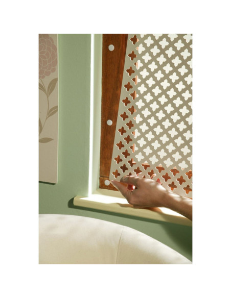 VELCRO® Marken selbstklebende Klettpunkte 16mm x 16 weiß