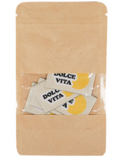 Satz von 5 gewebten Etiketten - Dolce Vita 2