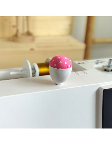 Nadelkissen für Janome-Maschinen - Rosa