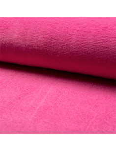 Kuscheliger Plüschstoff - Fuchsia