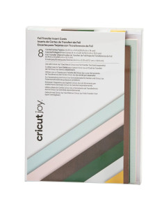 Set mit 8 Karten und Umschlägen R20 Foil Forest Grove Cricut