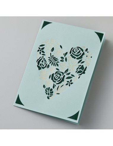 Set mit 8 Karten und Umschlägen R30 Folie Cameron Cricut Joy