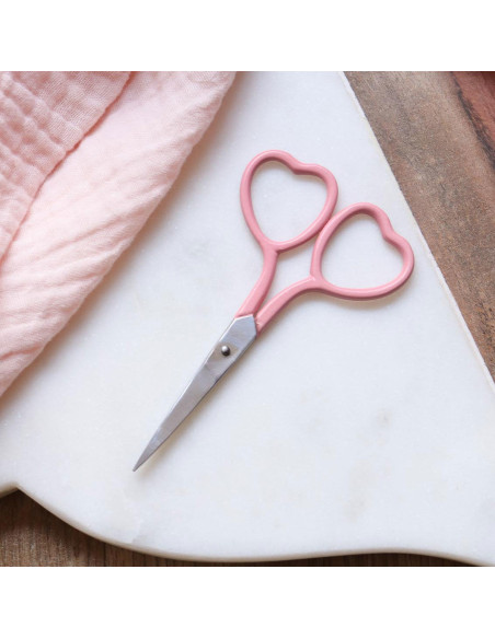 Stickschere Herz 9 cm - Lise Tailor - Blush