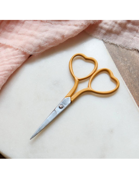 Stickschere Herz 9 cm - Lise Tailor - Senf