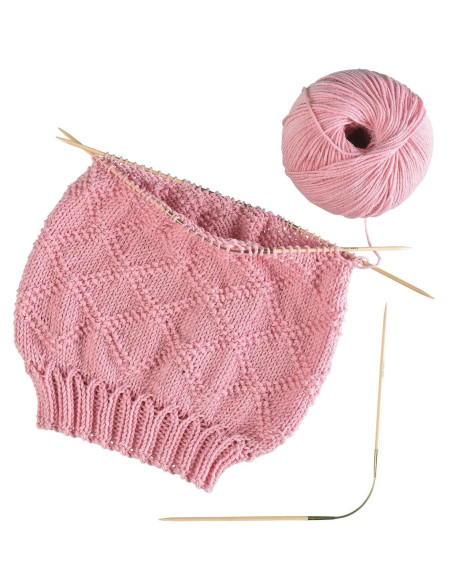 Set aus addiCraSyTrio Bamboo Long Nadeln