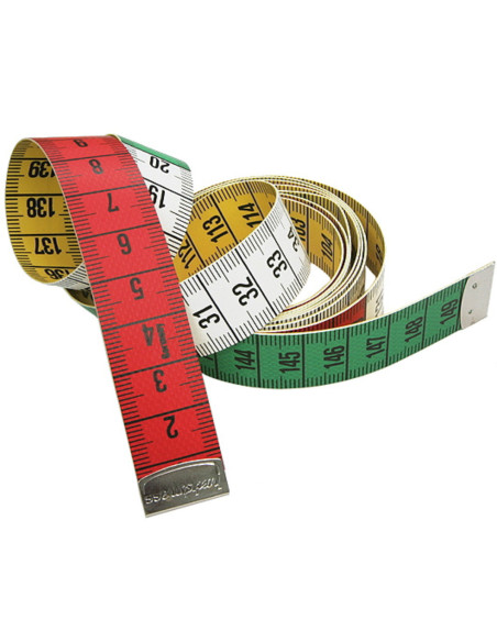 Mehrfarbiges Schneidermaßband 150 cm