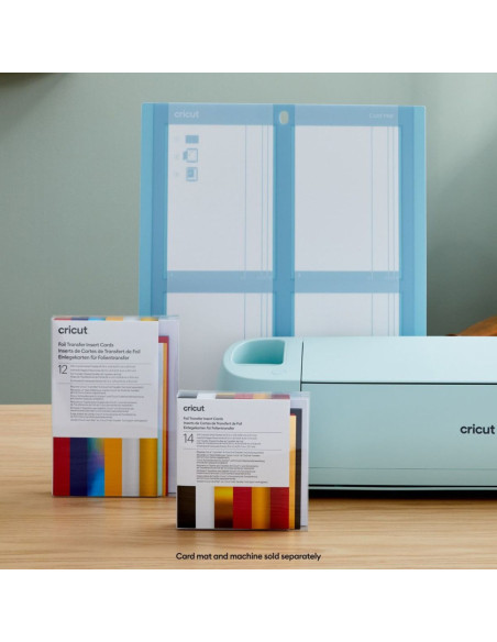 Set mit 12 Karten und Umschlägen R40 Spezialfolie Celebration Cricut
