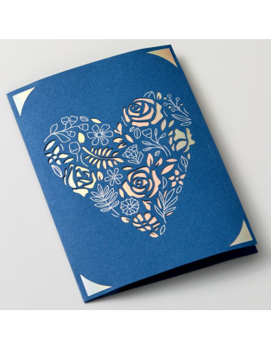 Set mit 12 Karten und Umschlägen R40 Spezialfolie Celebration Cricut