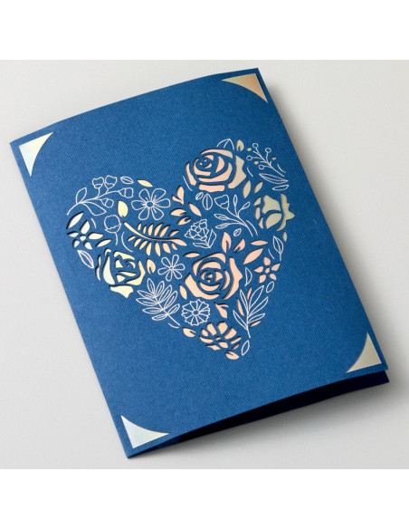 Set mit 12 Karten und Umschlägen R40 Spezialfolie Celebration Cricut