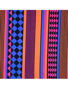 Lycra-Badeanzugstoff - Geometrie 2