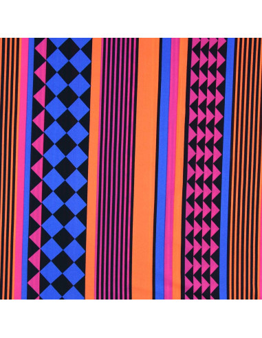 Lycra-Badeanzugstoff - Geometrie