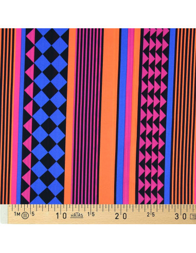 Lycra-Badeanzugstoff - Geometrie