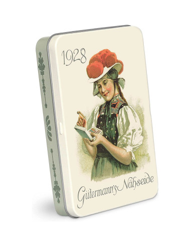 Set mit 8 Nähfäden aus Polyester Nostalgie 1928 Gütermann