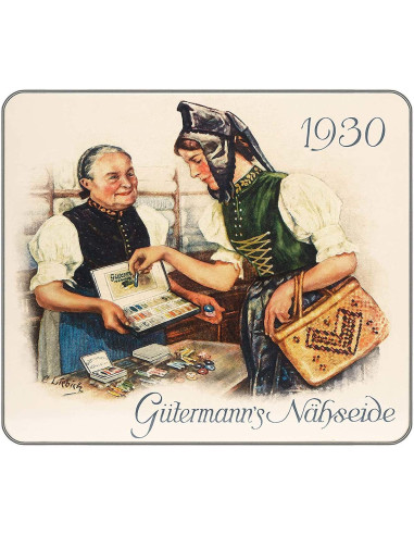 Set mit 30 Nähfäden aus Polyester Nostalgie 1930 Gütermann