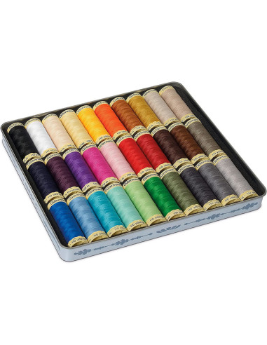 Set mit 30 Nähfäden aus Polyester Nostalgie 1930 Gütermann