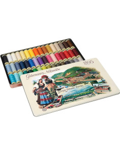Nostalgie 1895 Gütermann Nähgarn-Set mit 48 Polyesterfäden