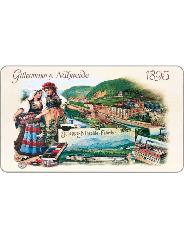 Nostalgie 1895 Gütermann Nähgarn-Set mit 48 Polyesterfäden