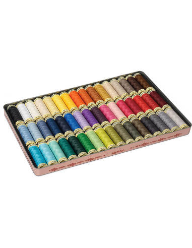 Nostalgie 1895 Gütermann Nähgarn-Set mit 48 Polyesterfäden