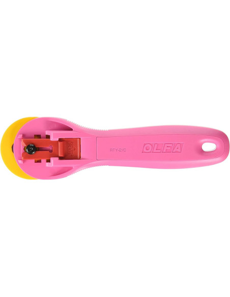 Ergonomischer Rollschneider Rose Olfa 45mm